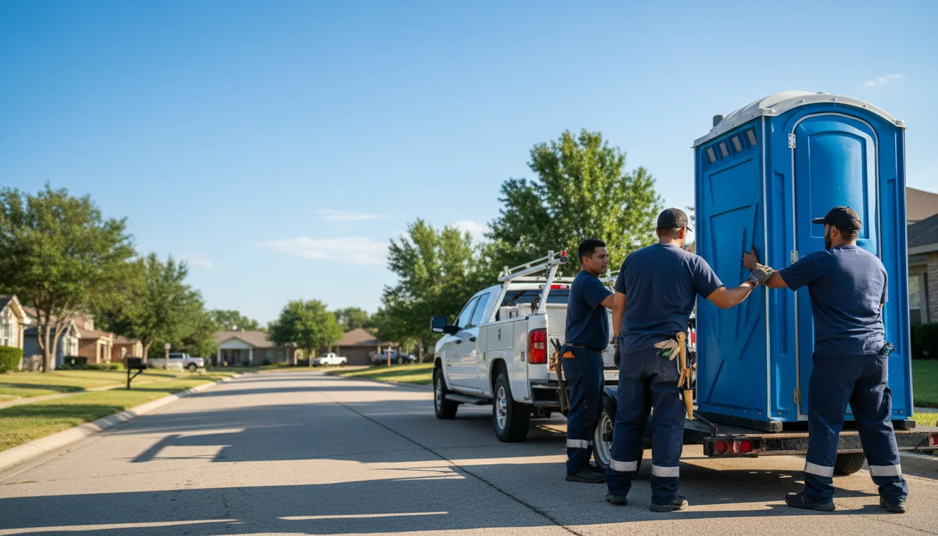 Portable Toilet Rental in La Plata, MO near me